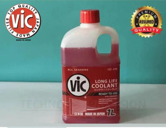 VIC LONG LIFE COOLANT - RED- 1LTR - MADE IN JAPAN
